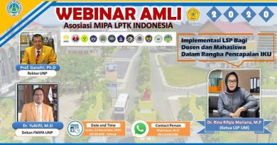 Webinar AMLI LPTK in November 2020