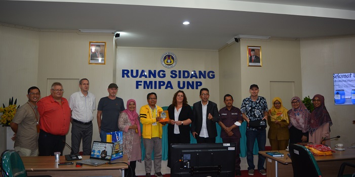 Kunjungan Expert Team dari Jerman ke FMIPA Universitas Negeri Padang